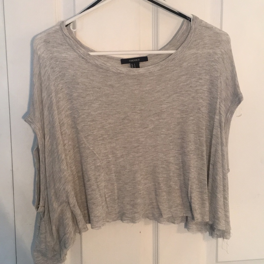 Cropped Sheer(ish) Tank